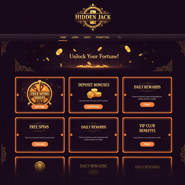 Hidden Jack Casino Bonus